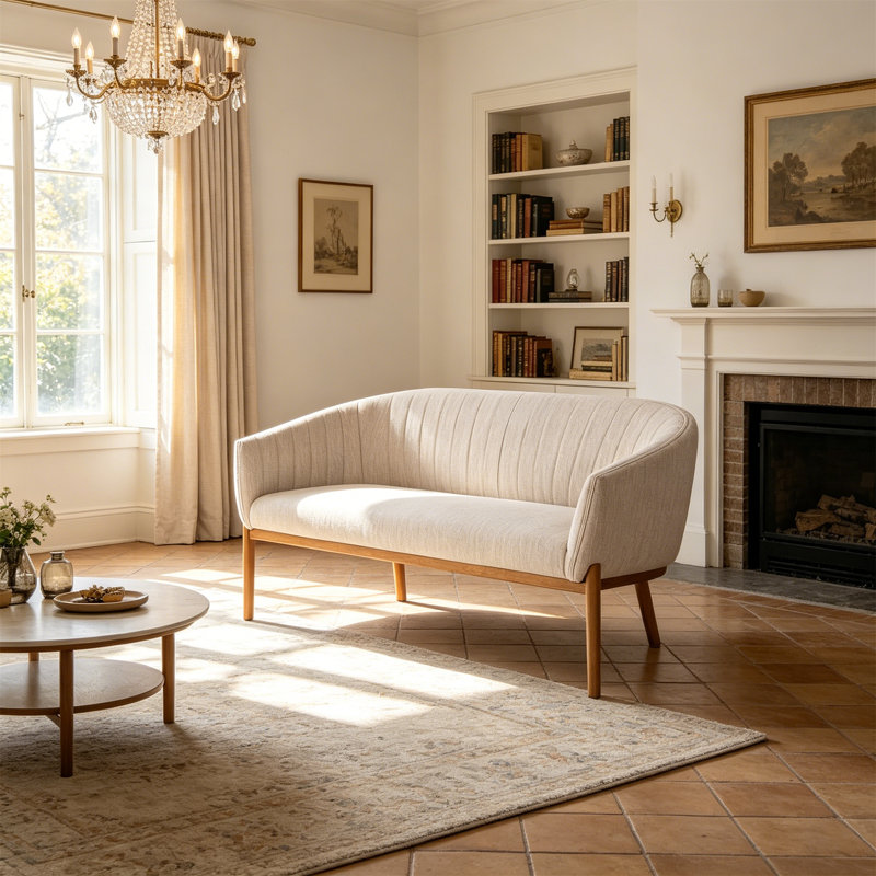 Causeuse, Beige