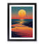 Masterful Sunset - Single Picture Frame Print-44393345-44393344