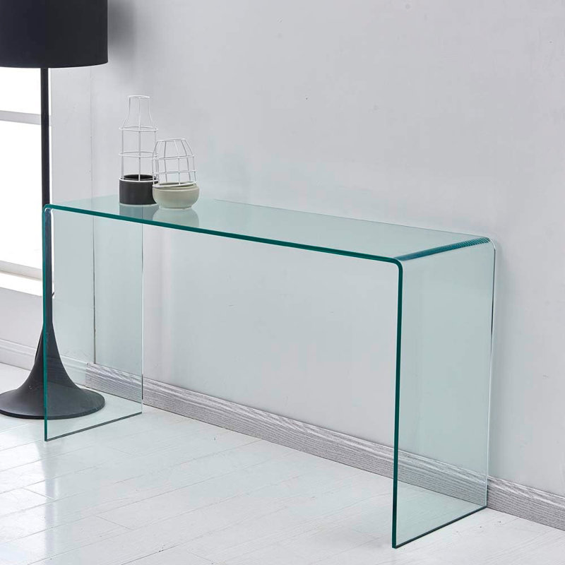 Console transparente Mediano, 29.5" H x 43" W x 14" D