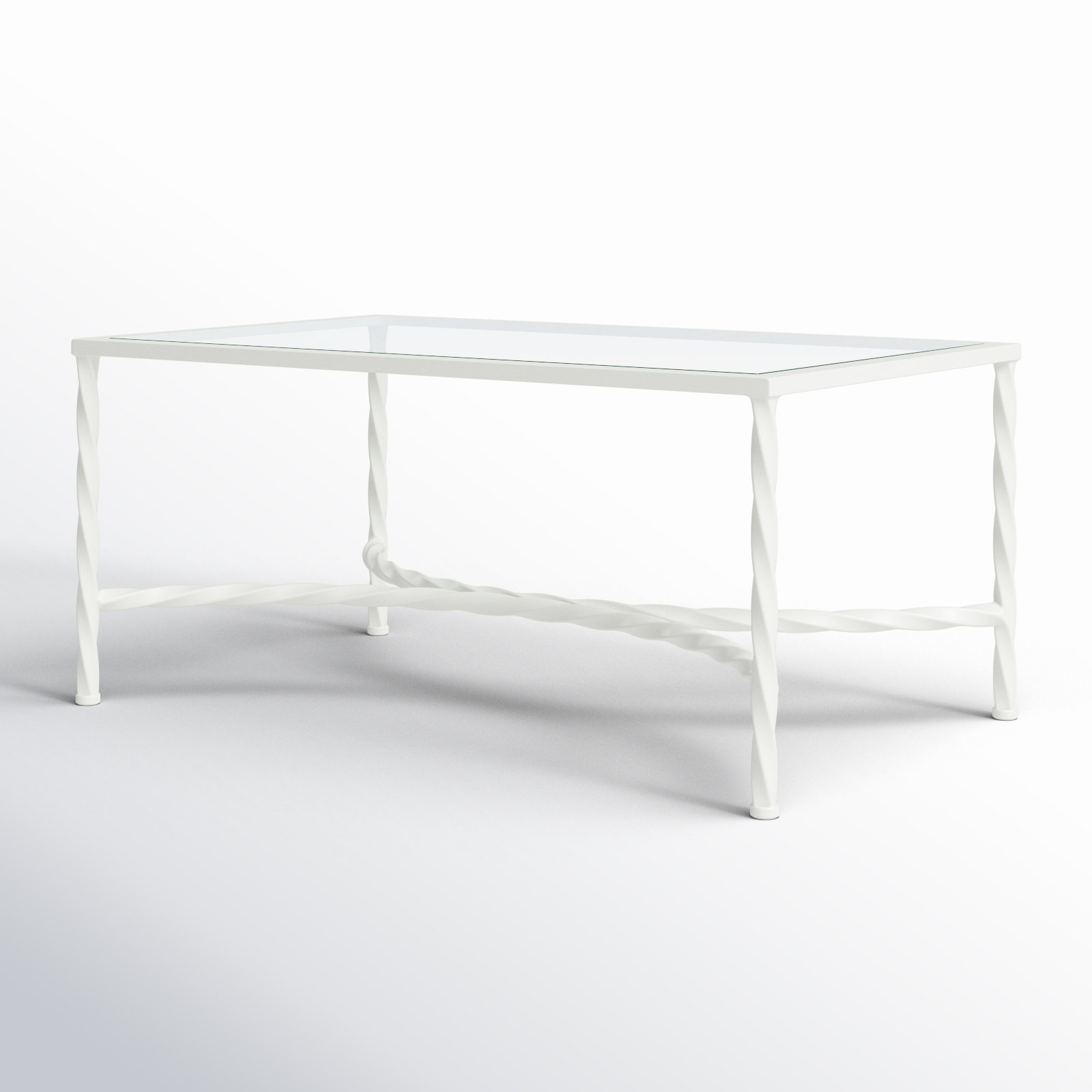 Keely Coffee Table, White