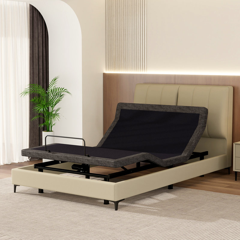 Lit réglable Alwyn Home, Complet/Double