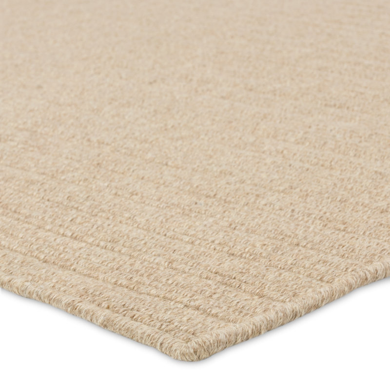 Tapis brun clair fait à la main Tepore TEP03, Rectangle 9 pi x 12 pi