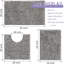 Rigg Chenille Non-Slip Bath Rug-1041376370