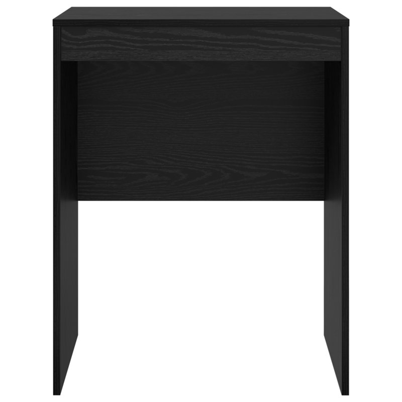 Writing Desk Particle Board 76 Cm, Black Oak, 76cm H x 60cm W x 50cm D