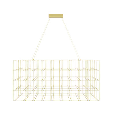 Lustre lumineux unique à DEL