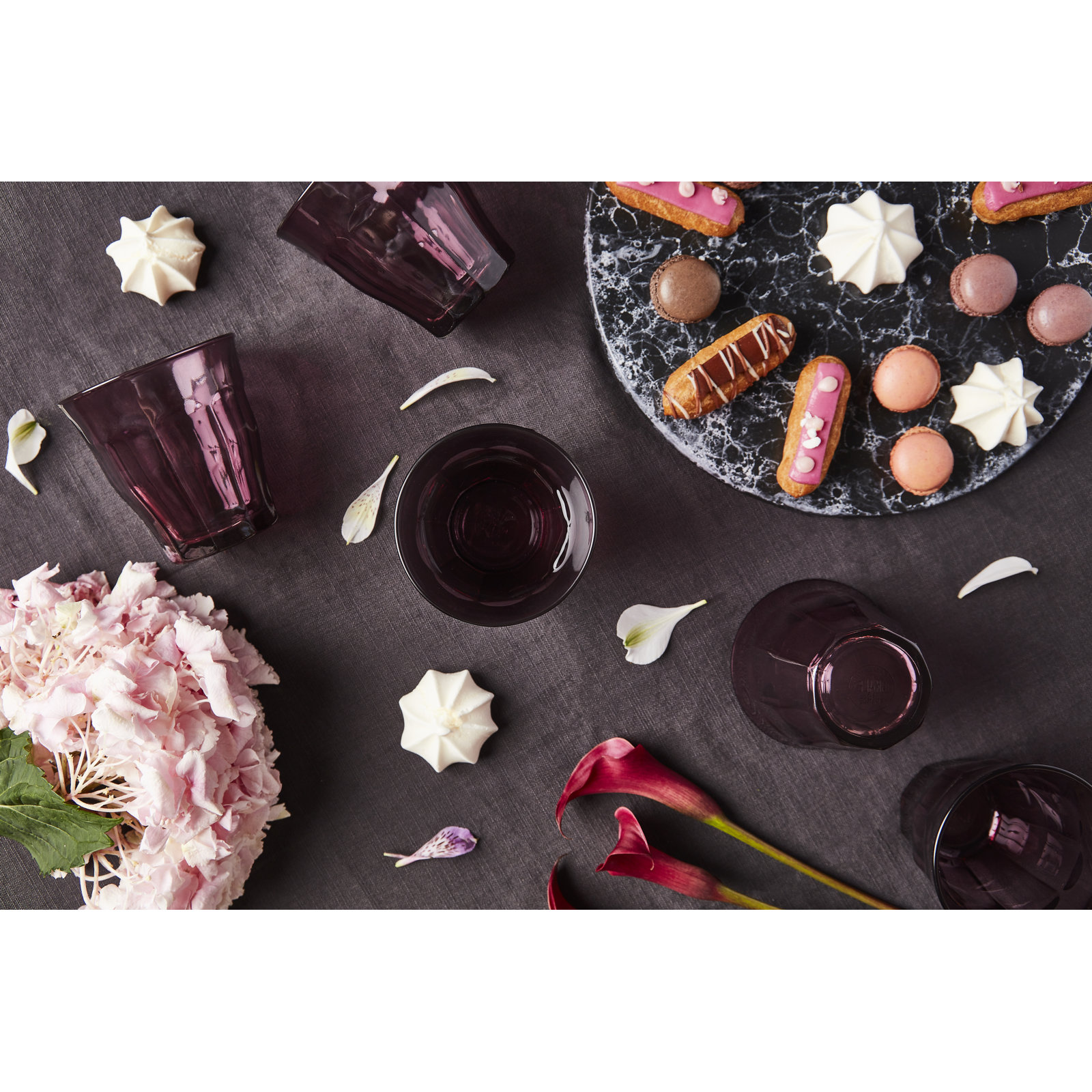 Duralex Picardie 8.375oz. Tumblers, Plum