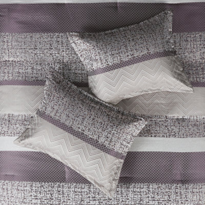 Ensemble d'édredon en jacquard 7 pièces Rhapsody