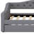 Upholstered Daybed With LED Belt And Trundle-743968746