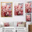 «Pink Orchard Tree Ballet Of Cherry Blossoms IV», art mural cerisier-811671943-811671942