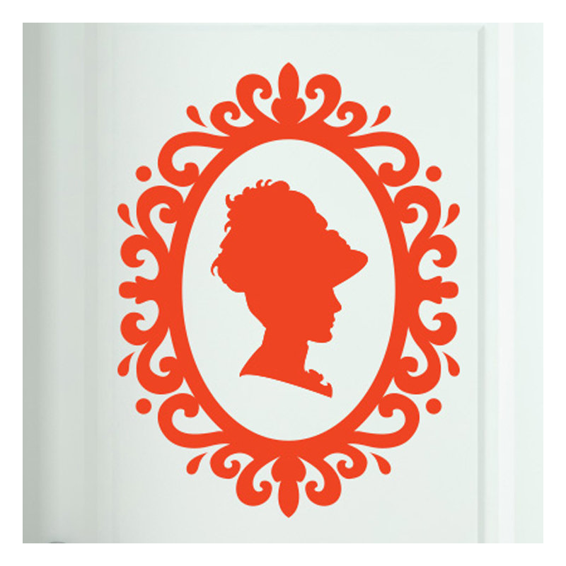 Wall Decal, Orange