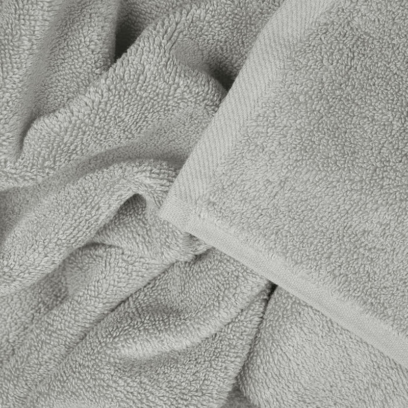 Egyptian Quality Cotton Bath Sheet Chemical-free and Sustainable Single, Dove Grey