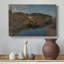 Bateaux sur le rivage - Hans Gude - Toile tendue avec châssis-c. 1870-1801517865
