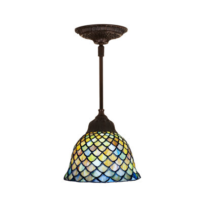 Luminaire suspendu cloche 1 lumière Diane
