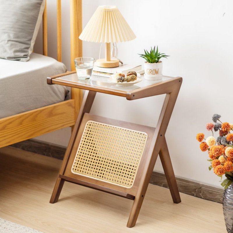 Table de bout Arnice, Noyer