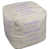 Blanc / mauve contrastant