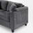 U-Shaped Sectional Sofa With Storage And USB Ports-679831704