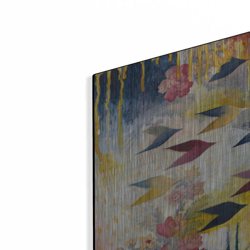 «Orpheus» par Heather Noel Robinson, art mural en métal, 12 po x 12 po, H 12 po x l 12 po