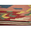 Tapis carré coloré en laine 8 x 8