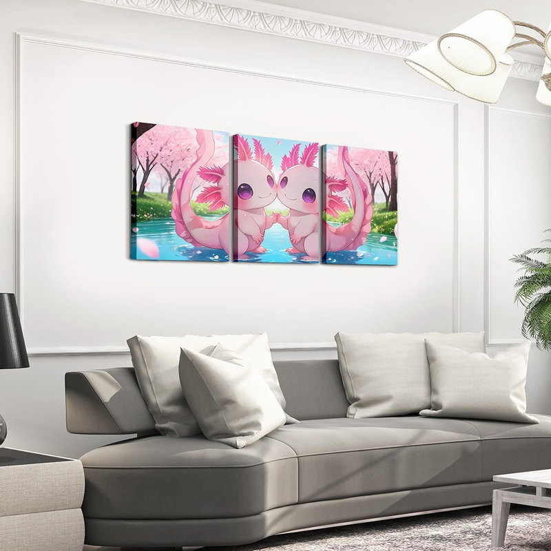 3 Piece Wrapped Canvas Wall Art