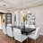 Delmis 3 - Light Kitchen Island Pendant Rustic Linear Chandelier with Clear Glass Shades-93616516