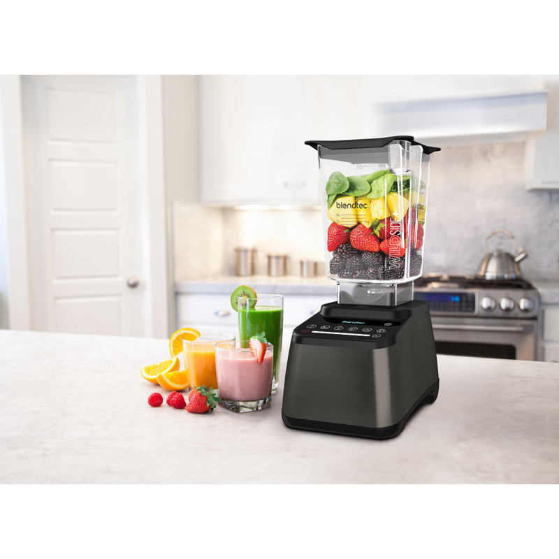 Blendtec 100 Speed 2660ml Countertop Blender, Gunmetal