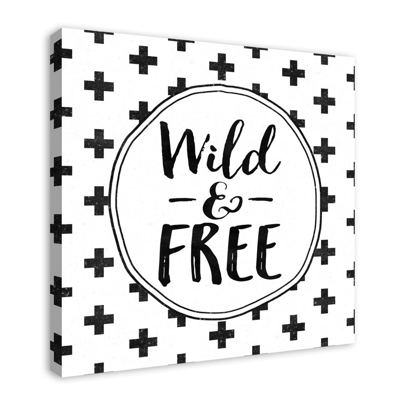 Art sur toile sauvage et libre Mandell, H 30 po x l 30 po x P 1,25 po, Toile tendue