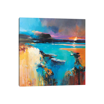 Deep Water 1 Piece Wrapped Canvas Painting