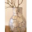 Vase en bambou filé avec coquille de Capiz DÉTAIL # 7-130088509