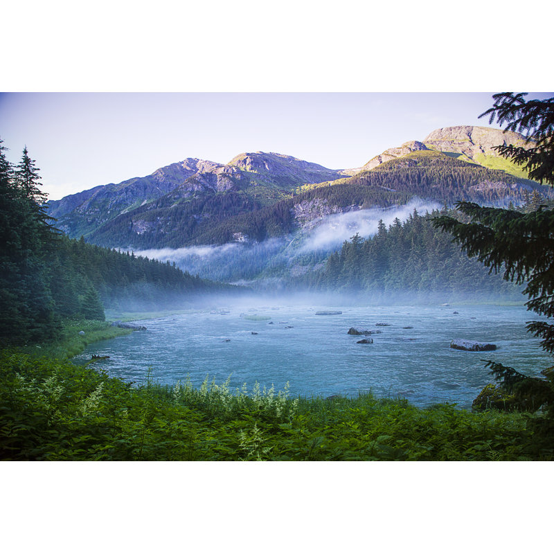 Alaska Mountain View by Truitt7 - Wrapped Canvas Print, 81cm H x 122cm W