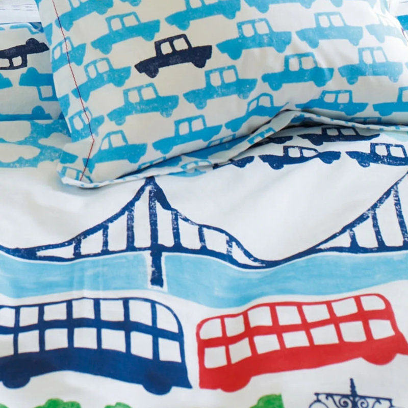 Double Decker Multi Kids Standard Sham