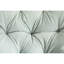 Chaise d'appoint pivotante 360 avec coussin - base en chenille pour salon bleu