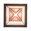24" Square Tea House Lantern Pendant
