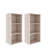 Kheira 34.6" H x 16.3" W Standard Bookcase-763472281