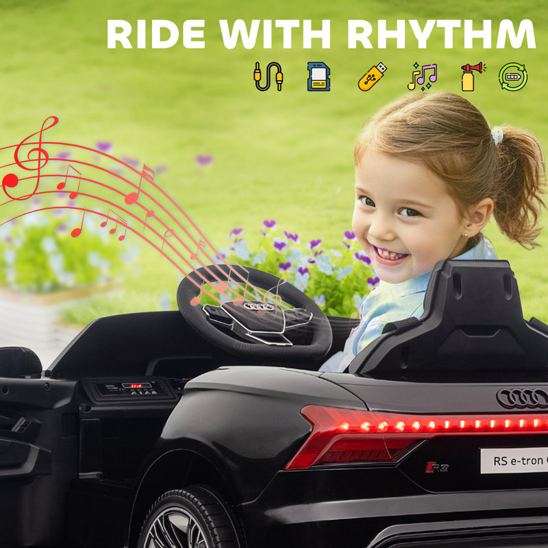 HOMCOM Battery Powered Ride On with Remote Control