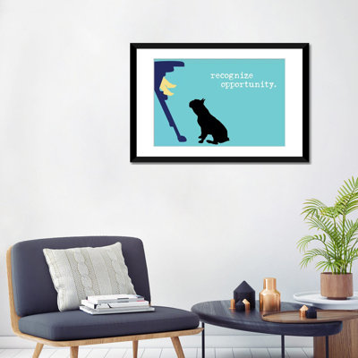 «Occasion II» par Dog is Good and Cat is Good - reproduction d'art graphique sur toile tendue