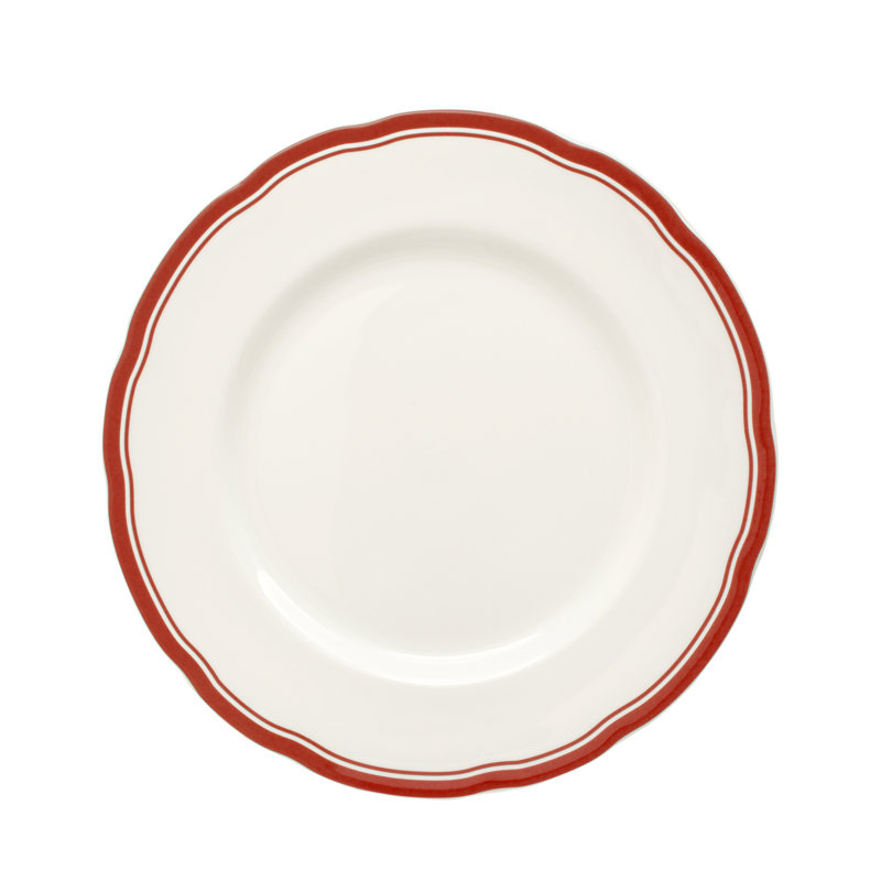 Assiette festonnée 8 po
