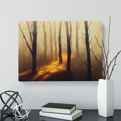 An Appealing Forest - Wrapped Canvas