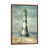 Toile avec cadre en bois brun classique