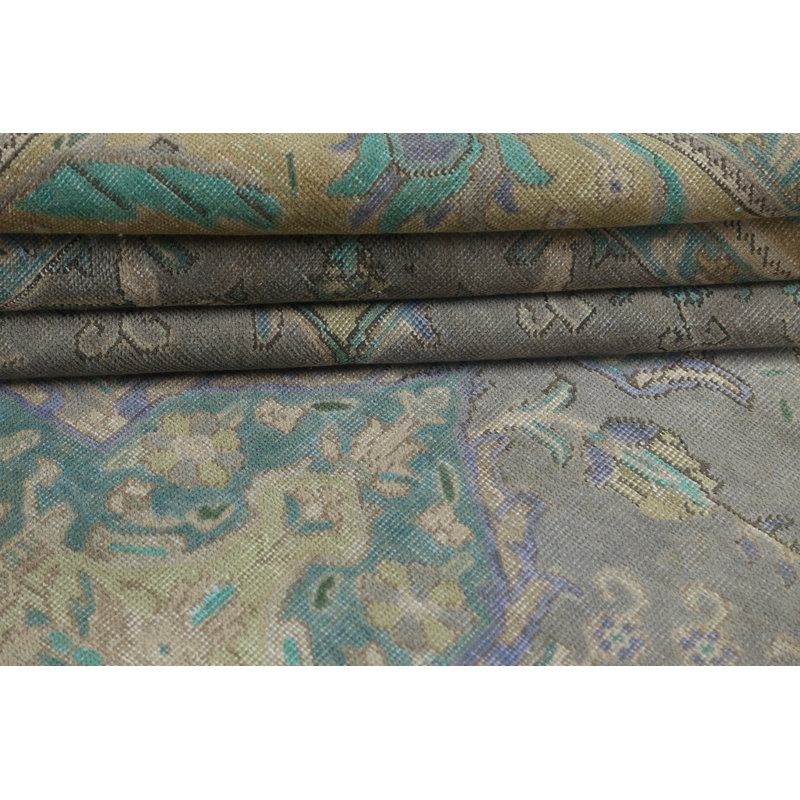Kadenze One-of-a-Kind 9'6'' X 12'5'' 1960s Wool Area Rug in