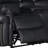 73.2" Manual Reclining Loveseat with Center Console in Breathable Faux Leather-116984913