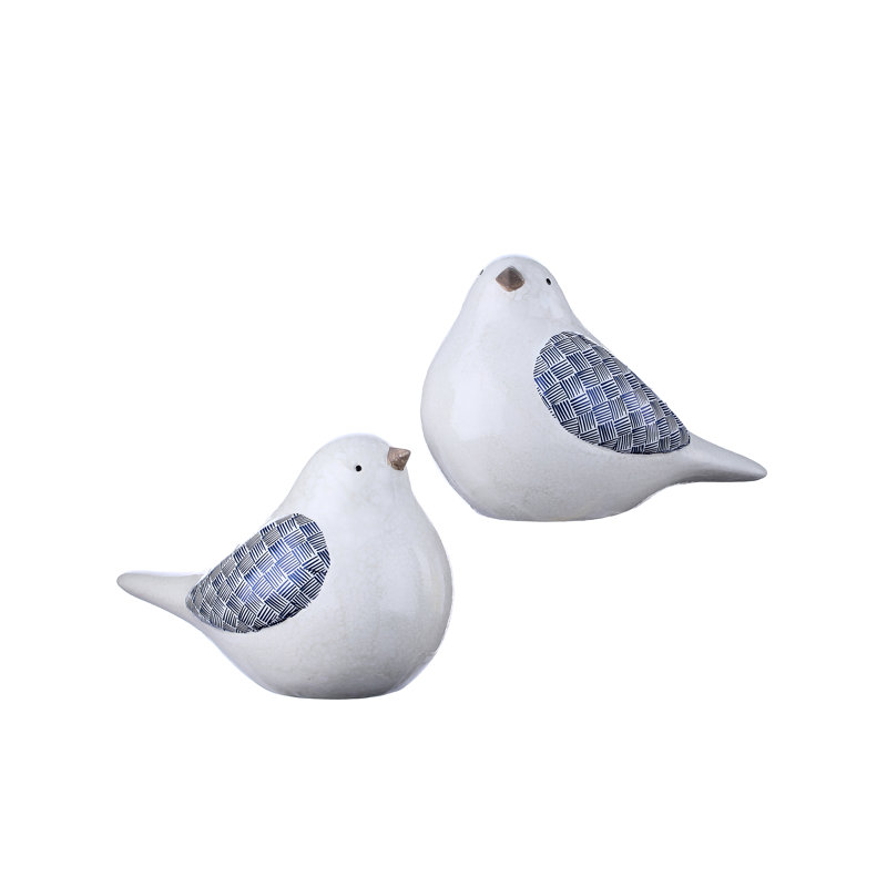Oiseaux Amalfi en terre cuite 6,5 po