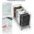 Laundry Hamper Sorter Cart: 4-Section Organizer With Heavy-Duty Lockable Wheels And Removable Bags | 172L Rolling Laundry Basket