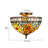Xanthos Glass Flush Mount
