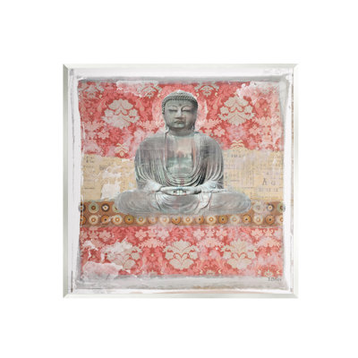 " Spiritual Patterned Buddha Collage " by Irena Orlov
