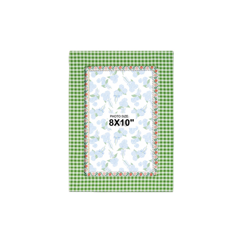 Cadre coloré pour mur, 4 po x 6 po, Vert