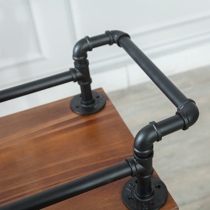 Kathe Metal Bar Cart