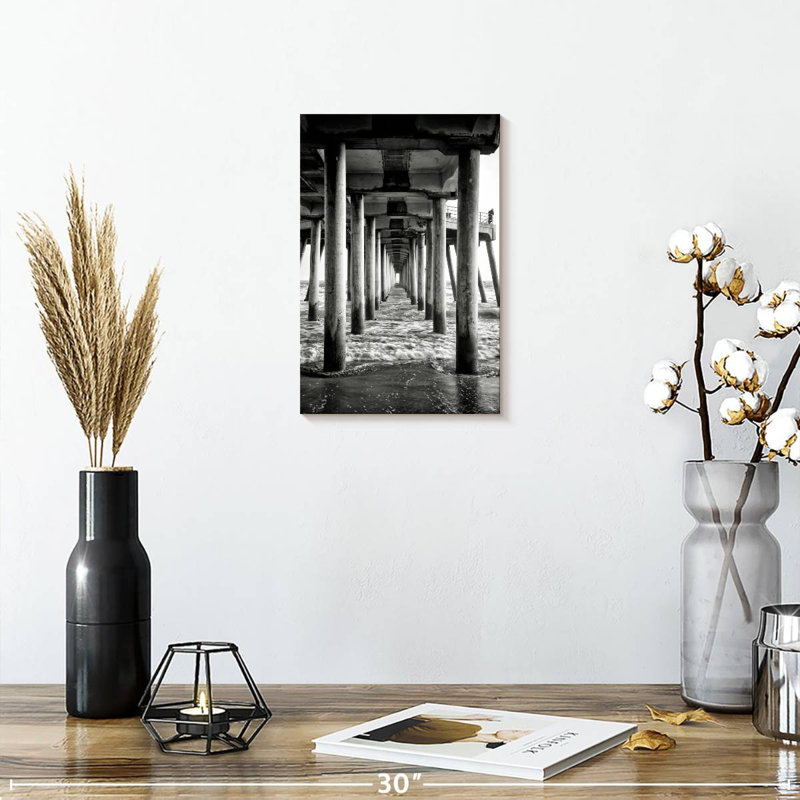 Aletra Underneath Huntington Beach Pier, 45" H x 30" W