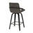 Georges Modern Fabric & Bentwood  26" Counter Stool w/Swivel, Set of 2-1008303-1008304