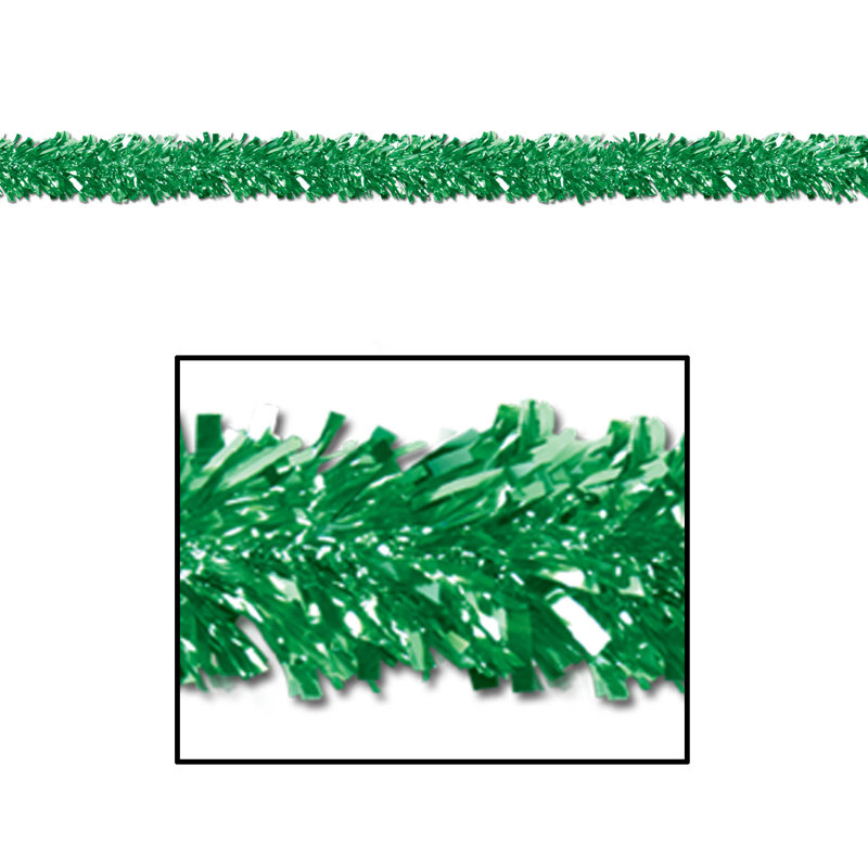 Tinsel pampille 15', Vert