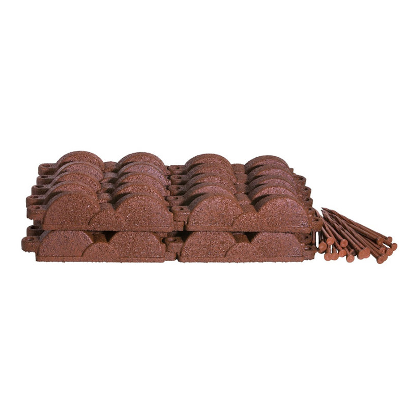 20 ft. L X 3 in. H, Cedar Red